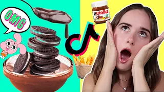 TESTEI TRUQUES DE COMIDA DO TIKTOK 2!!! FOOD HACKS VIRAIS