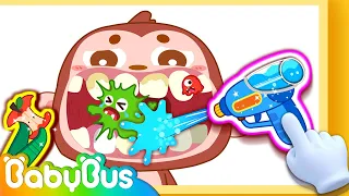 BabyBus Dental Care | Brush Your Teeth | Goes to the Dentist | Kids Games | Gameplay Video | BabyBus