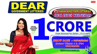 LOTTERY LIVE DEAR LOTTERY SAMBAD 1PM LIVE DRAW TODAY 01/05/2024 - Will You Are the Next Crorepati?