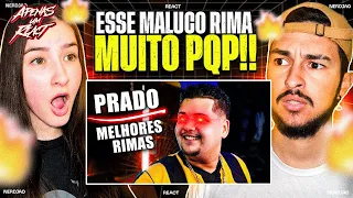 Apenas um react | PRADO, o assassino de MC's! | RimasCompilation HD