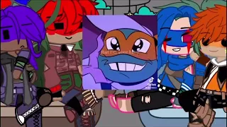 (Before the movie)Past ROTTMNT react to future |part 2|Angst|
