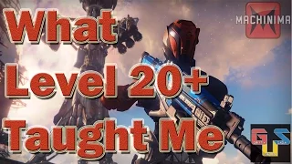 DESTINY What Level 20+ Taught Me - Level 29 Screenshots And Observations