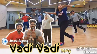 👑 💃 Vadi Vadi Song | 🤩 Dancing Session | #dlf #thrive #chennai | 👑 #AjayFromFuture 🧐 #AFF 💖