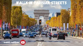 Wallk In Parisian Streets || Paris || France || #like #paris #subscribe #traveldestinations