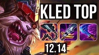 KLED vs VLADIMIR (TOP) | 9/1/6, Legendary | EUW Master | 12.14