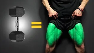 The BEST Dumbbell Exercises - LEGS EDITION!