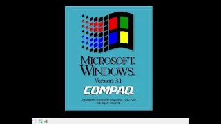 Compaq Windows 3.1 On 86Box