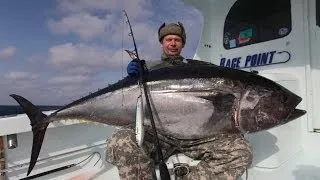 Ловля тунца в Северной Каролине.