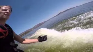 GoPro Hero 4 silver Floaty Handheld surf test