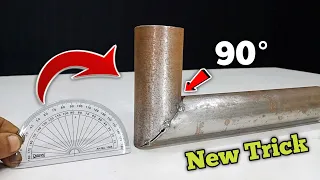 How To Joint a Round Pipe at 90 Degree Angle