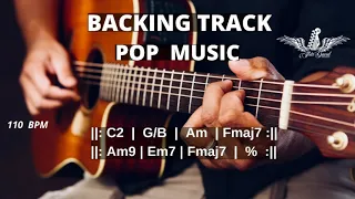 Backing Track Pop Music   in C major   110 BPM