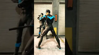 New DC Multiverse Nightwing Action Figure Comparison and Posing
