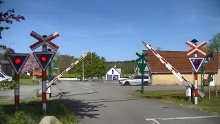 Spoorwegovergang Hirtshals (DK) // Railroad crossing // Jernbaneoverskæring