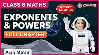 Exponents and Powers | ONE SHOT | Class 8 | Maths | BYJU'S