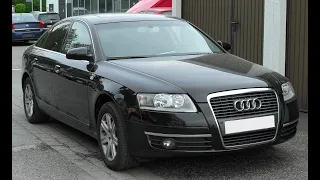 Снятие коробки Audi A6