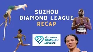 Suzhou Diamond League: Sha'Carri Richardson, Christian Coleman, Kerley All Get Beat, Emma Coburn DNF