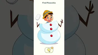 GAME DOP 2 LEVEL 662 - FIND PINOCCHIO   #shorts #shortvideo #dop2 #dop