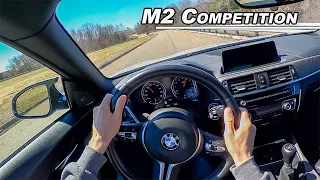 Manual BMW M2 Competition - Should You Get the DCT Instead? (POV Drive Binaural Audio)