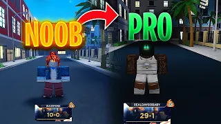 I Pretended AGAIN To Be A NOOB TO PRO ON ROBLOX BASKETBALL @ BASKETBALL LEGENDS!