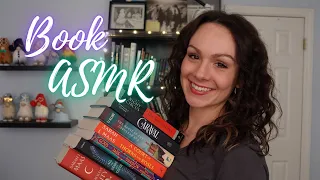 ASMR Favorite Fantasy Books 📚 (Tapping, Tracing, Page Flipping, Whispered Ramble)