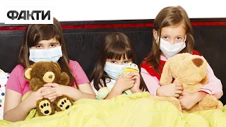 Омікрон маскується під ГРВІ | В Україні знову антирекорд Covid-19 – хворіє багато дітей