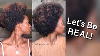 Are Protective Styles NECESSARY for Natural Hair Growth?|Let’s be REAL about it+Tips for Longer Hair