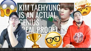 NSD REACT | BTS V is a genius - 8 Types of Intelligence