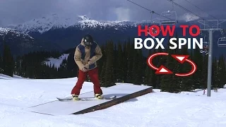Box Spin Snowboarding Trick Tutorial
