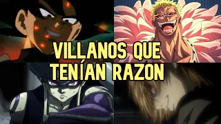 🔥FRASES DE VILLANOS DE ANIME QUE TIENEN TODA LA RAZÓN | MOYJUEGA