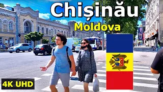 Chisinau, Moldova Walking Tour, [ 4K Ultra HD]