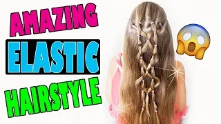 Elastic Hairstyle for Little Girls