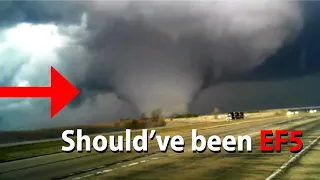 Tornadoes that should've been EF5