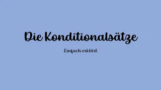 Die Konditionalsätze im Griechischen