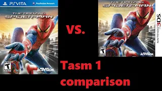 The Amazing Spider Man 1 3DS VS PSVITA