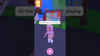 Don’t speak and I’ll give you your dream pet in adopt me! 👀 #roblox #shorts #adoptme