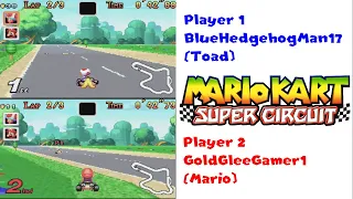 Mario Kart: Super Circuit (NSO) - 2-Player VS. | Co-Op with GoldGleeGamer1 [All 40 Levels] {50cc}