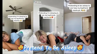 Pretending To Be Asleep To See 💕My Boyfriend's 💕Reaction  (Part 1)