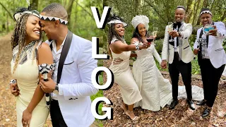 VLOG: A XHOSA THEMED WHITE WEDDING ft. Zola and Babalwa Mcaciso