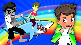 Zombie Shark Song | Kids Funny Songs And Nursery Rhymes