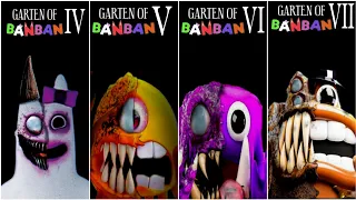 Trailer Comparison: Garten Of Banban Chapter 7 Vs Chapter 6 Vs Chapter 5 Vs Chaptar 4