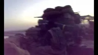 british troops picking off targets(Javelin missile launcher)