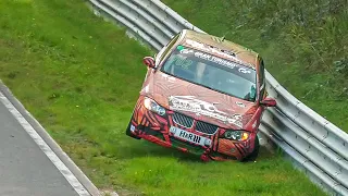 Nürburgring Crash BMW 325i E90 | Nordschleife NLS Race 8 - 23.09.2023