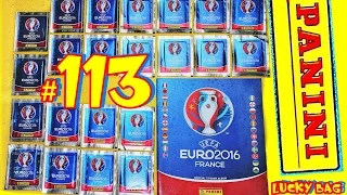 110 new PANINI Sticker UEFA FRANCE EURO 2016 PANINI Frankreich OFFICIAL video LuckyBag ALBUM EM #113