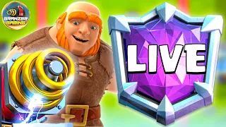 Top Ladder Push with Giant Sparky Deck *LIVE* #shorts