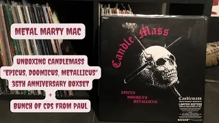 Unboxing Candlemass - Epicus, Doomicus, Metallicus 35th Anniversary Vinyl Boxset + CDs from Paul