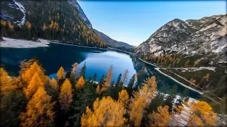 Lago di Braies, Dolomites | Long range FPV drone