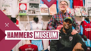 Carlton Cole and Richard Garcia Visit The Hammers Museum Perth ⚒️