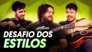 DESAFIO DOS ESTILOS | TROCAMOS AS MÚSICAS? 😮