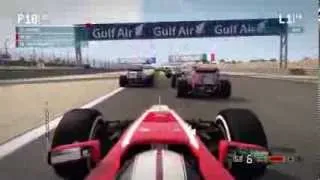 Lets Play: F1 2013 - Gulf Air Bahrain GP - 25% Career