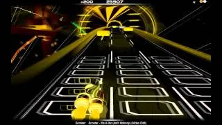 Scooter - It's A Biz (Ain't Nobody)  Audiosurf GAMEPLAY, HD